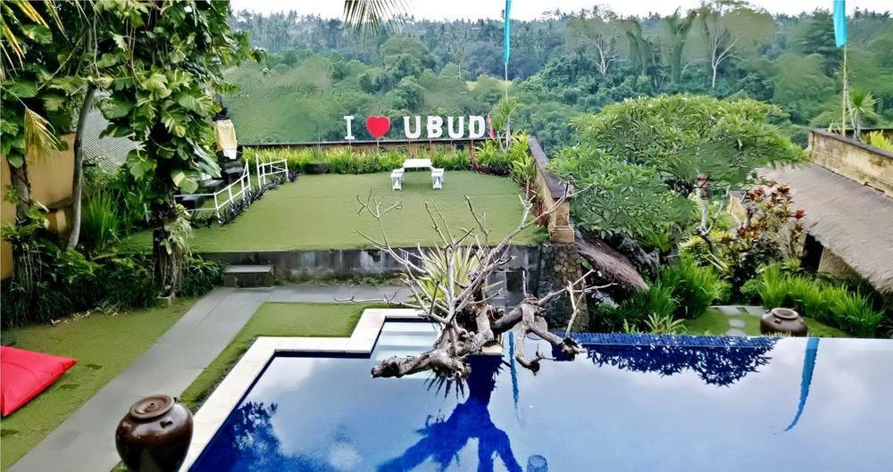 Anhera Suite Ubud Bagian luar foto